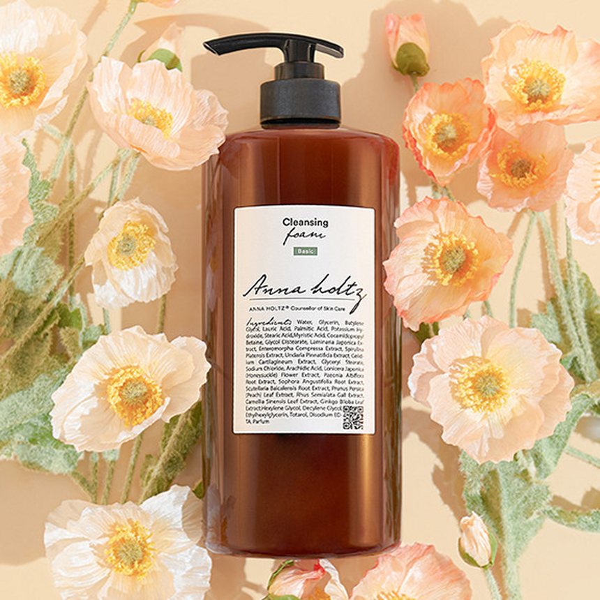 안나홀츠 리터폼 순한 대용량 일리터 폼클렌징 클렌징폼 1000ml