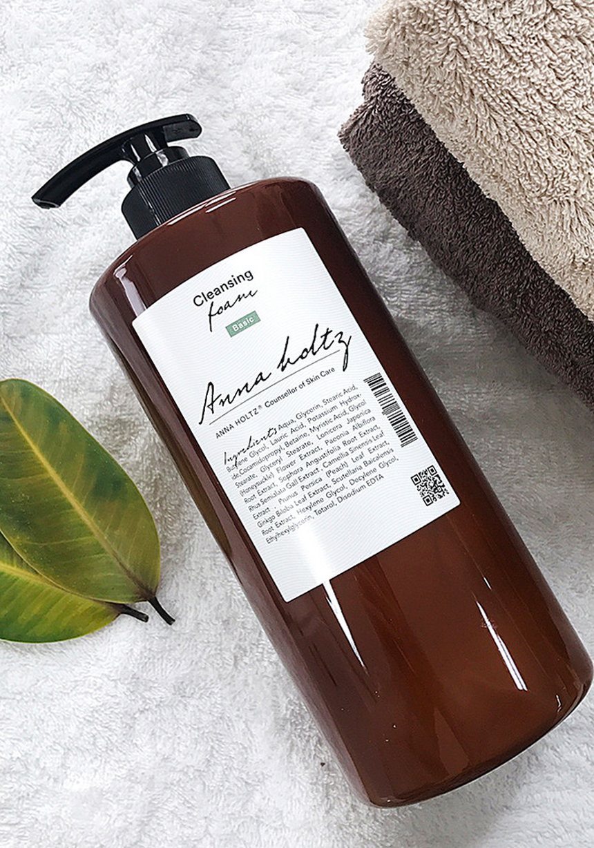 안나홀츠 리터폼 순한 대용량 일리터 폼클렌징 클렌징폼 1000ml